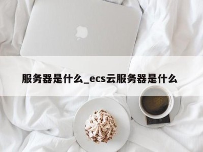 郑州服务器是什么_ecs云服务器是什么 