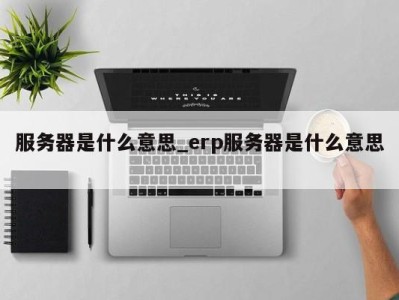 郑州服务器是什么意思_erp服务器是什么意思 